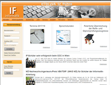 Tablet Screenshot of informatik.htlstp.ac.at